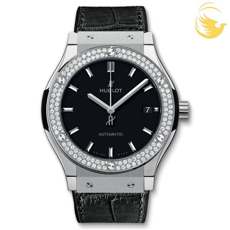 hublot classic fusion ladies diamond bezel